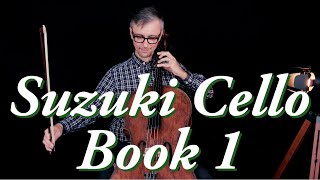 Suzuki Cello Book 1  ALL Songs List in 3 Minutes [upl. by Bayard]