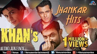 KHANS  Jhankar Hits  90s Romantic Love Songs  Jhankar Beats Songs  JUKEBOX  Hindi Love Songs [upl. by Akedijn]