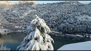 Heavy Snowfall in Nainital amp mukteshwar 9 January 2020 [upl. by Azar520]