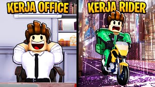 Drama Kerja Office VS Kerja Rider Roblox Malaysia [upl. by Odlauso124]