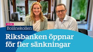 Riksbanken lämnar styrräntan oförändrad [upl. by Graehme731]