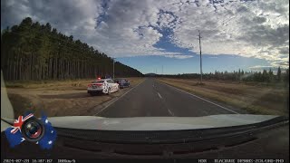 Aussiecams  Instant Karma for this Subaru driver QLD [upl. by Eelano94]