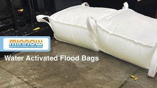 Minnow™ Flood Bags  Inflatable Gel Filled Sandbag Alternative [upl. by Yellek888]