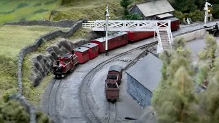 Corris Railway Society Model Railway Exhibition 2024  Y Plas Machynlleth [upl. by Anreval]