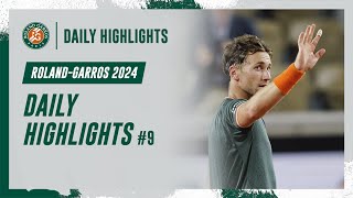 Daily Highlights 9  RolandGarros 2024 [upl. by Gildas]