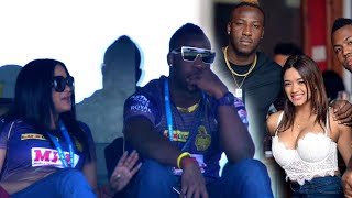 Andre Russell and his wife Jassym Lora  Ipl 2020 [upl. by Mireille]