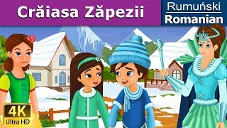 Crăiasa Zăpezii  The Snow Queen in Romana  Romanian Fairy Tales [upl. by Coonan405]