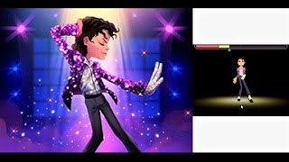 Michael Jackson  The Experience 2010 Nintendo DS Gameplay in HD DeSmuME [upl. by Atnim]