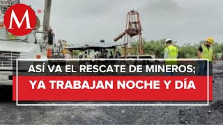 Inicia construcción de trajo para rescate de cuerpos en mina El Pinabete [upl. by Refennej]