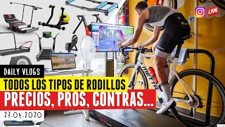 TIPOS DE RODILLOS  CICLISMO  PRECIOS PROS CONTRAS [upl. by Ellinet374]