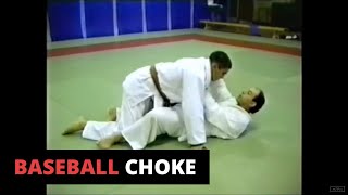 Baseball Choke for Judo Variation of Morotae JimeRyo Te JimeOkuri Eri Jime [upl. by Hatfield831]