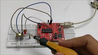 PWM using MSP430  Controlling LED Brightness [upl. by O'Driscoll]