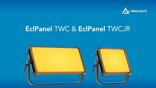 PROLIGHTS EclPanel TWC amp EclPanel TWCJr product overview [upl. by Alyt497]