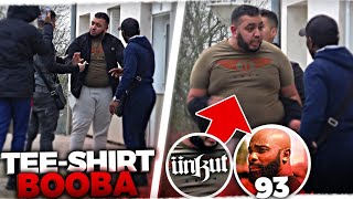 PORTER LE MAILLOT DE BOOBA DANS UN QUARTIER CHAUD DE KAARIS [upl. by Hurley]