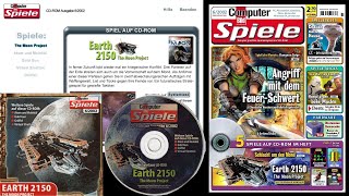 Die Computer Bild Spiele 62002 Zeitschrift  CD mit ua Earth 2150 [upl. by Ali]