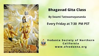 Bhagavad Gita Class  170  By Swami Tattwamayananda [upl. by Rebba]