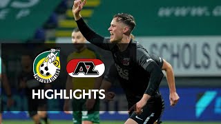 Highlights Fortuna Sittard  AZ  Eredivisie [upl. by Guerra]