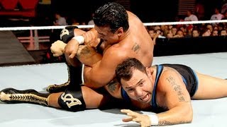 Santino Marella vs Alberto Del Rio Raw July 30 2012 [upl. by Itsyrk]