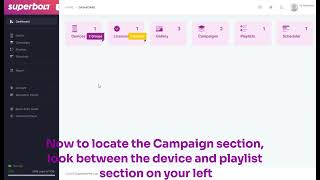 Finding the Campaigns section on the Superbolt Webapp [upl. by Lynch48]