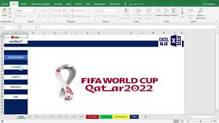 PLANTILLA MUNDIAL QATAR 2022 EN EXCEL [upl. by Farrand]