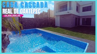 🏡Casa CASCADA ‼️ REAL DE OAXTEPEC ✅ INCREÍBLE UBICACIÓN [upl. by Viv991]