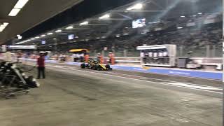 Carlos Sainz heads back on track after his pitstop 2018 Abu Dhabi Grand Prix [upl. by Drofnats]