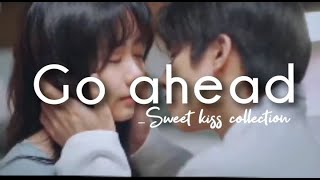 go ahead chinese drama kisses all episodes  Ling Xiao amp Li Jianjian songweilong tansongyun kiss [upl. by Stag]