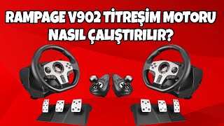 RAMPAGE V902 TİTREŞİM MOTORU NASIL ÇALIŞTIRILIR [upl. by Percy]