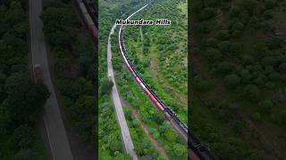 Mukundra hills railway line travelkota kotarajsthan rajsthan drone travel musicgenre love [upl. by Assenar57]