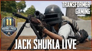 Jack Shukla PUBG Mobile Live  Season 11 [upl. by Marlie]