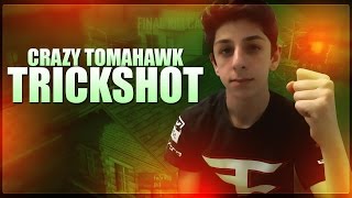 CRAZY Tomahawk Trickshot w Reaction  FaZe Rug [upl. by Maris548]