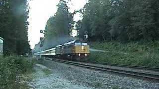 VIA Canadian Train 2 near Agassiz BC [upl. by Levi]