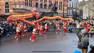 SPECTACULAR CHINESE NEW YEAR’S PARADE LONDON 2024 [upl. by Azaria]