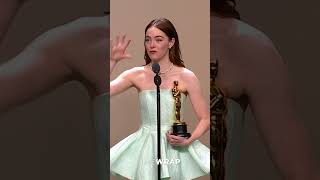 EmmaStone Broke Her Dress While Jamming to quotIm Just Kenquot at the Oscars 😂 [upl. by Armalda6]