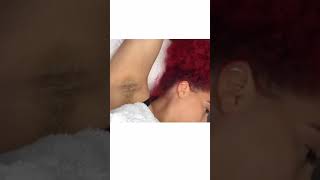 Sugaring THICK Underarm Hair  Esthetician Jaq Gibson [upl. by Rebah]