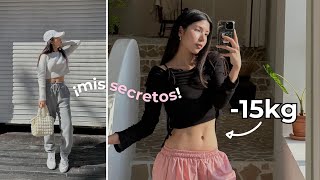 ¿Cómo bajé 15kg SECRETOS COREANOS DE DIETA 🔥✨ [upl. by Gerstner]