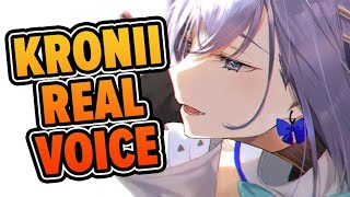 Kroniis REAL voice [upl. by Anoek]