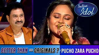 क्या Sanu Da के सामने ‘Pucho Zara Pucho’ गा पाएगी Ananya Indian Idol 14 Better Than The Originals [upl. by Akemrehs]