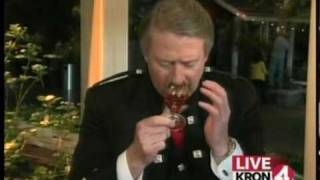 Richard Paterson of The Dalmore on KRON TV San Francisco [upl. by Yelnet483]