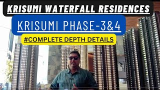 Krisumi Waterfall Residences Phase 3Sector 36A GurgaonKrisumi Studio Apartments Dwarka expressway [upl. by Ibba]