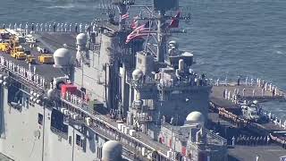 Fleet Week in New York kicks off with annual Parade of Ships [upl. by Calle970]