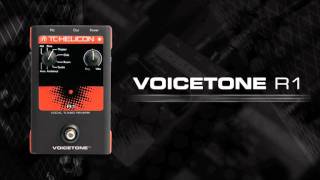 TC Helicon VoiceTone Singles T1 D1 C1 R1 Guitar Effect Pedals wwwwhybuynewcouk [upl. by Gnuhp]