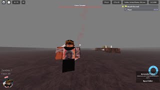 solo 20 floors hard is possible but  roblox zombie stories [upl. by Schlicher]