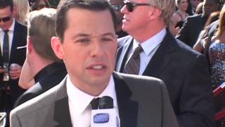 Jon Cryer quotTwo and a Half Menquot at the 2012 Emmy Awards  EMMYTVLEGENDSORG [upl. by Eillas]