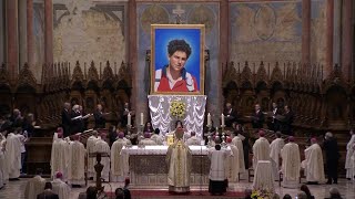 Holy Mass for the Beatification of Carlo Acutis 10 October 2020 HD [upl. by Ecnerat923]