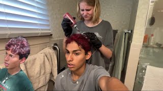 IMPULSIVELY DYING MY HAIR RED GOES WRONG [upl. by Dennet]