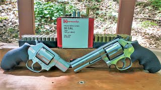 Backwards Hollow Base Wadcutter 38 Special  Ballistic Test VS Traditional Wadcutter [upl. by Peppard617]