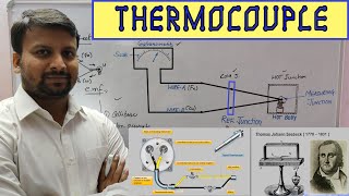 Thermocouple हिंदी में   Thermocouple Parts amp working principle [upl. by Haleeuqa]