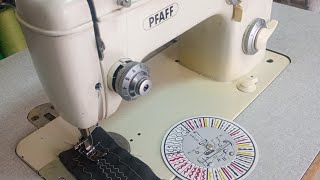 MÁQUINA DE COSER VINTAGE PFAFF 260 ❤️ [upl. by Sualokcin]