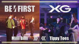 【Remix】XG x BEFIRST Tippy Toes x MilliBilli [upl. by Nylednarb]